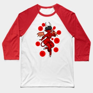 Devil Bubbles Baseball T-Shirt